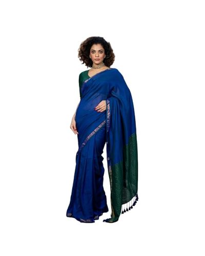 Suta Harshitha Cotton Saree - Blue