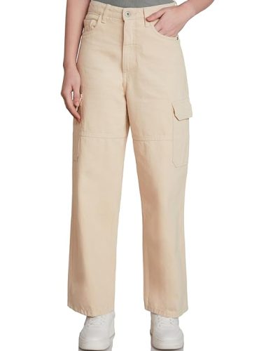 Symbol Women's Wide Leg Cargo Jeans