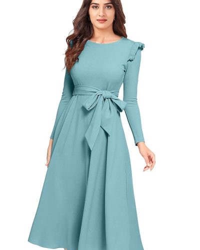 WOMEN’S A-LINE MAXI DRESS