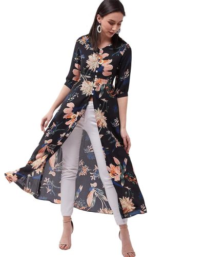 Front Slit Maxi Top